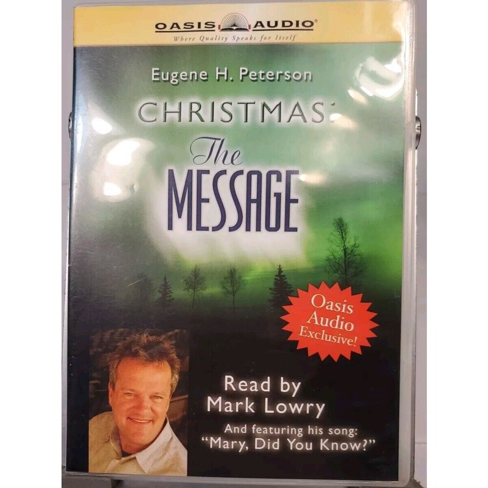 Christmas : The Message by Eugene H. Peterson (2006, Compact Disc).